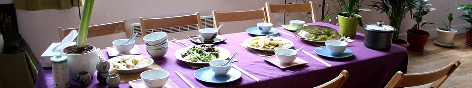 table repas chinois bio